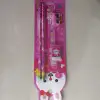 A set of stationery with suction cards, including 2 pencils, a ruler and an eraser Specification image